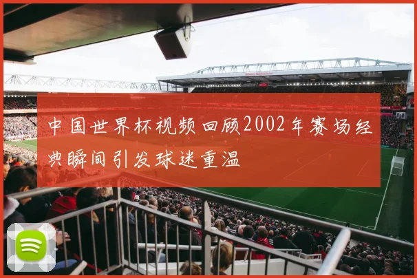 中国世界杯视频回顾2002年赛场经典瞬间引发球迷重温